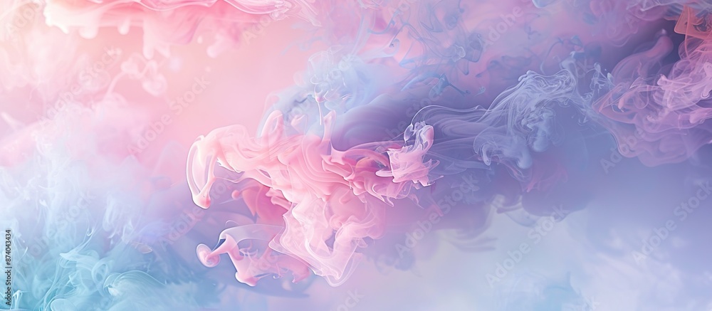 Abstract Pastel Swirls of Color Abstract Pastel Swirls of Color
