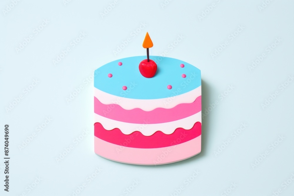 Cake dessert cupcake candle. Cake dessert cupcake candle.