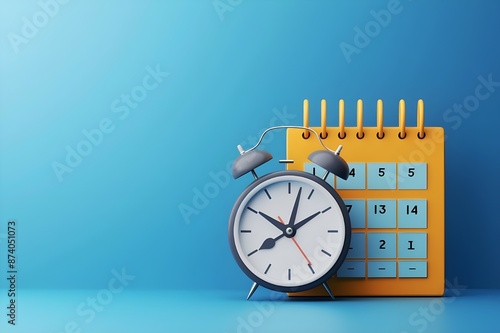 clock and calendar photo