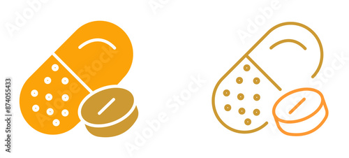 Pills Vector Icon