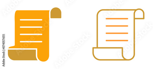 Scroll Vector Icon