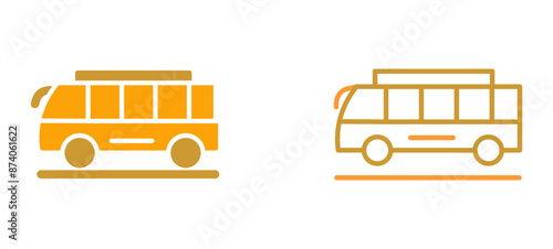 Bus Vector Icon photo