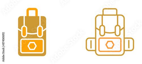 Bag Pack Vector Icon