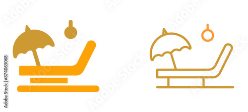 Beach Vector Icon