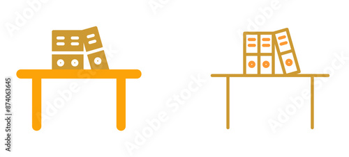 Office Files Vector Icon