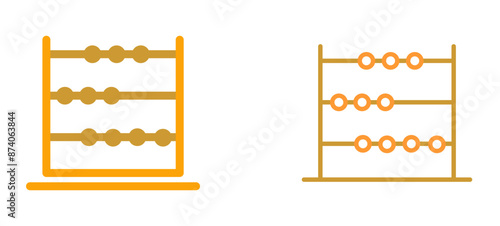 Abacus Vector Icon