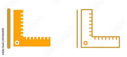 Ruler Vector Icon