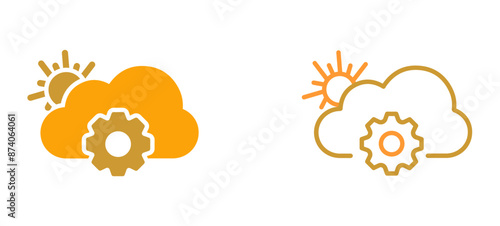 Forecast Vector Icon