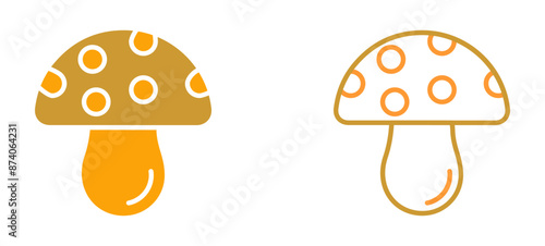 Mushroom Vector Icon