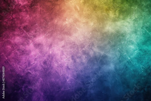 Colorful Abstract Gradient Background with Surreal Digital Texture © Psykromia