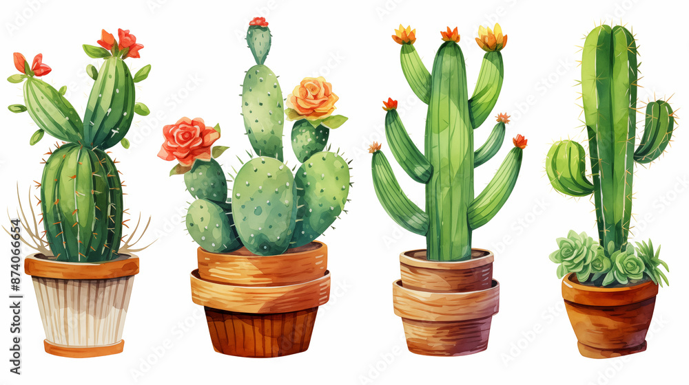 cactus in a pot cactus in a pot