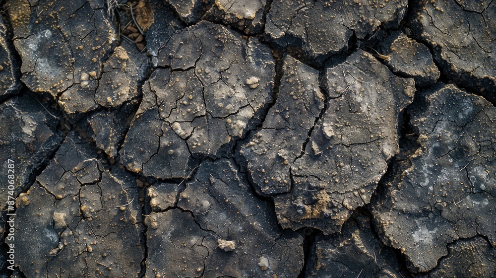 Photo of ground texture pattern - generative ai Photo of ground texture pattern - generative ai