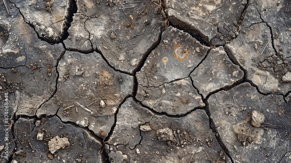 Photo of ground texture pattern - generative ai Photo of ground texture pattern - generative ai