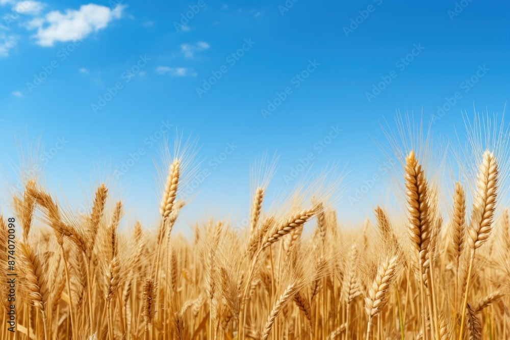 PNG Brown wheat field border sky agriculture landscape. PNG Brown wheat field border sky agriculture landscape.