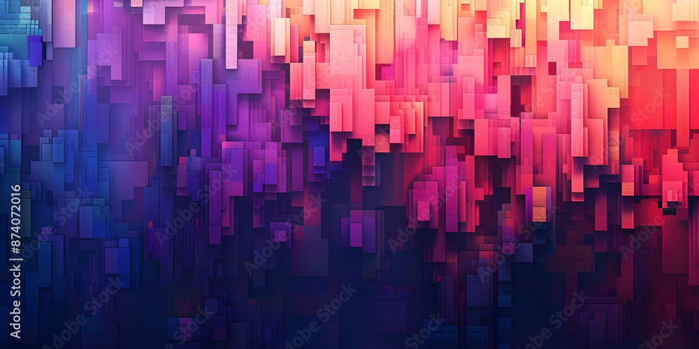Abstract pixel art background Abstract pixel art background