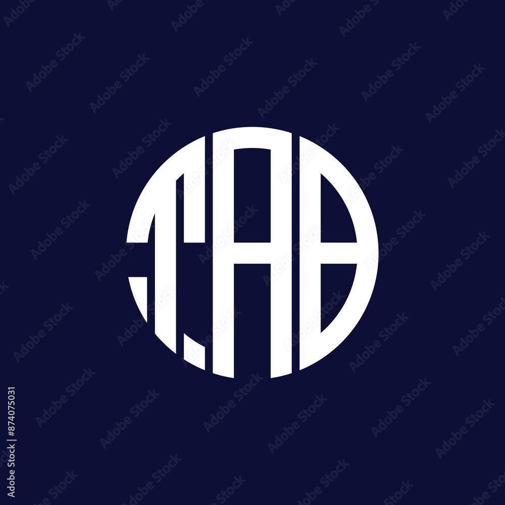 tab circle logo design tab circle logo design