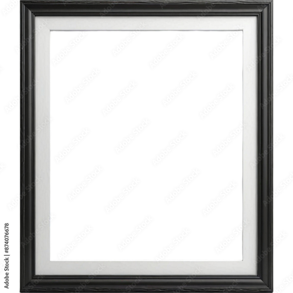 Black picture frame standing Black picture frame standing