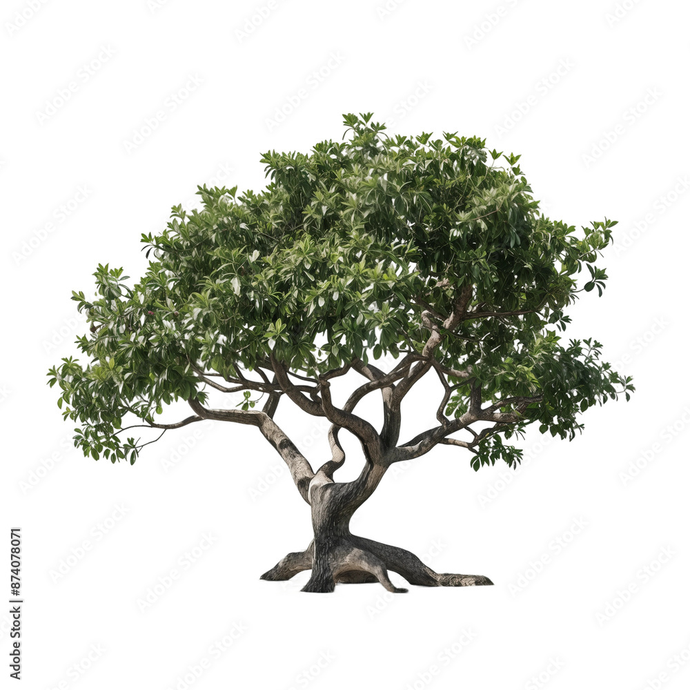 Large Green Tree, isolated on transparent background. Large Green Tree, isolated on transparent background.