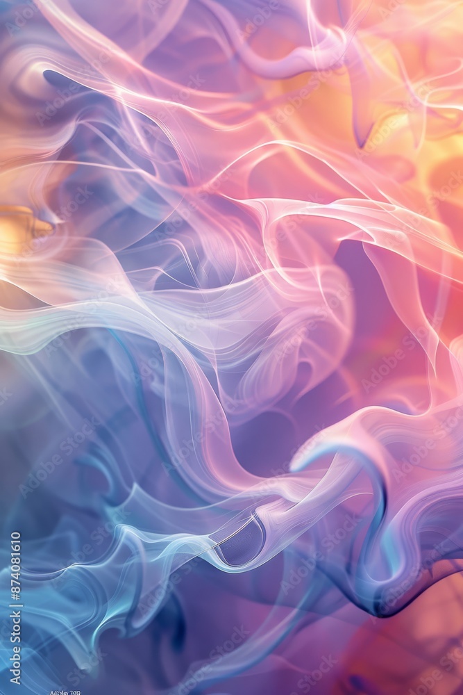 Dreamy Pastel Background with Blurred Edges Dreamy Pastel Background with Blurred Edges