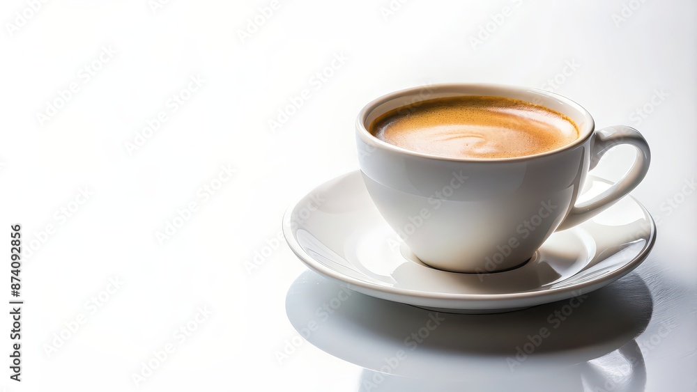 Coffee cup on white background, coffee, cup, white, background, drink, beverage, caffeine, mug, morning, hot, aroma Coffee cup on white background, coffee, cup, white, background, drink, beverage, caffeine, mug, morning, hot, aroma