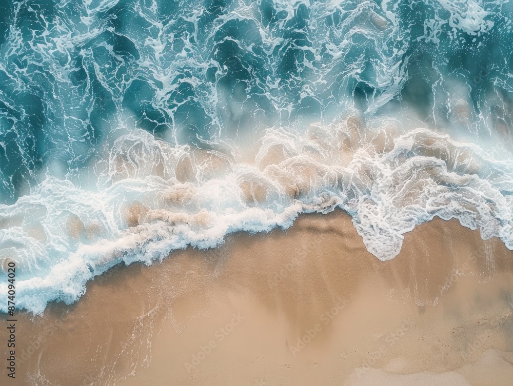 Sandy Beach Aerial View Sandy Beach Aerial View