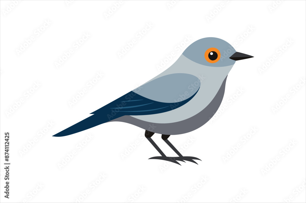 Obraz premium Warbler bird vector artwork illustration 