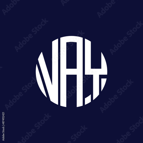 vay circle logo design