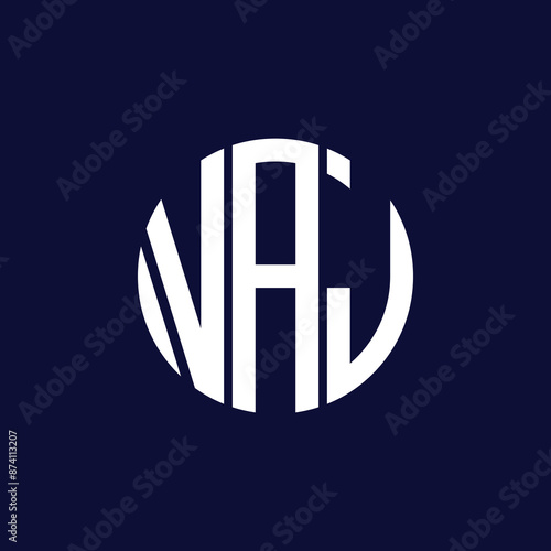 vaj circle logo design