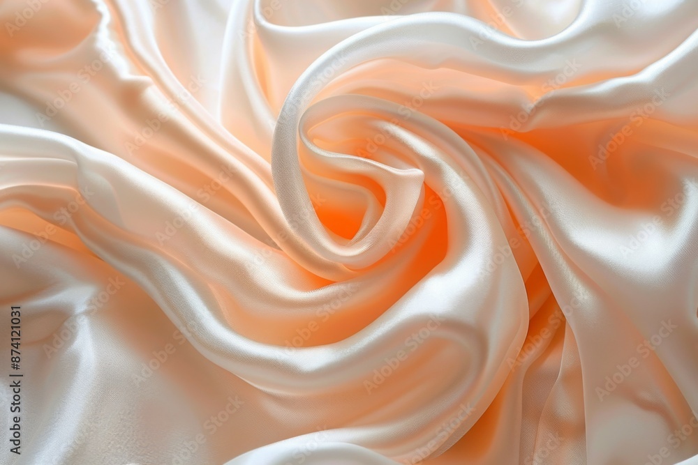 Fototapeta premium Elegant Silk Fabric Texture
