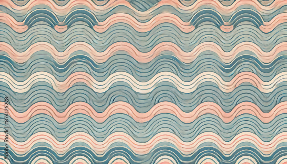 Light Blue and Pink Wave Pattern Texture Light Blue and Pink Wave Pattern Texture