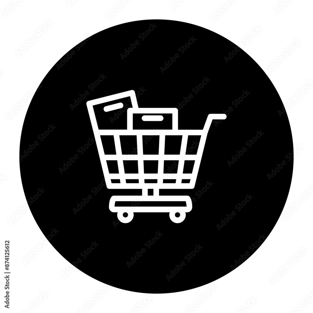 shopping cart filled with deals shopping cart filled with deals