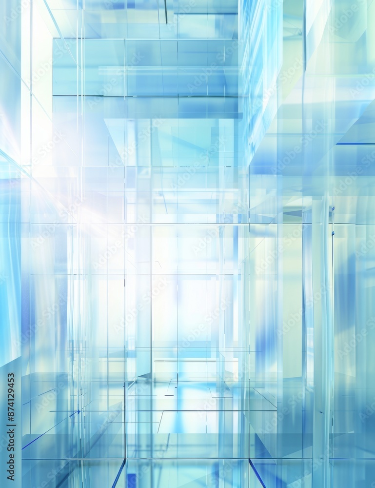 Sky Blue Hue Minimalistic Glass block space in a Modern Atmosphere, future smart office, business concept, Graphic Resources, Wallpapers, Brochure, Websites, banner design, Advertising, background Sky Blue Hue Minimalistic Glass block space in a Modern Atmosphere, future smart office, business concept, Graphic Resources, Wallpapers, Brochure, Websites, banner design, Advertising, background