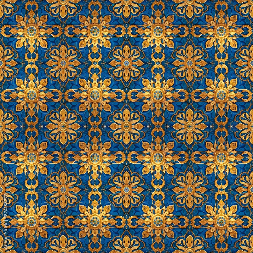 Seamless pattern background