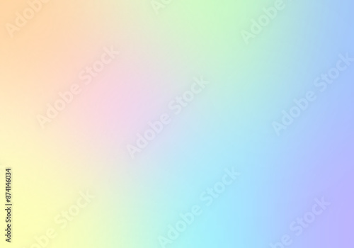 Regenbogenfarbverlauf in Pastelltönen