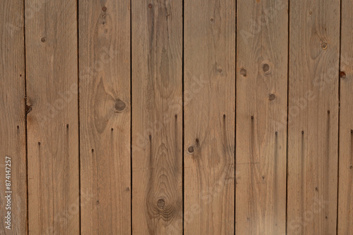 A close up of a wooden wall
