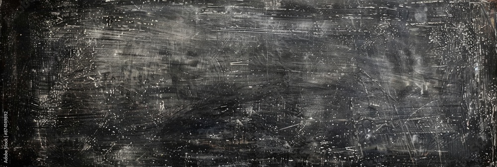 Grunge Black. Graphic Back Menu Design with Distressed Chalkboard Texture Grunge Black. Graphic Back Menu Design with Distressed Chalkboard Texture