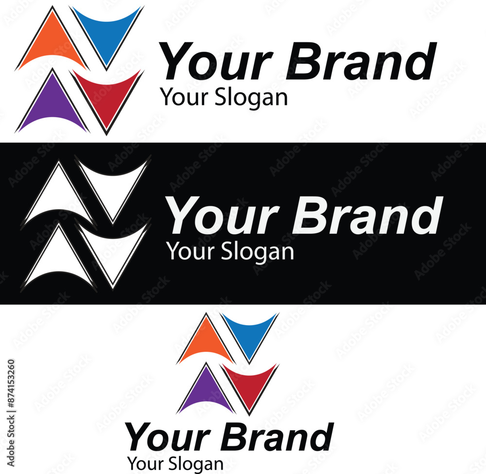 Fototapeta premium Arrows logo.eps