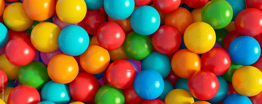Colorfull rainbow kids plastic balls gradient balls background. Colorfull rainbow kids plastic balls gradient balls background.