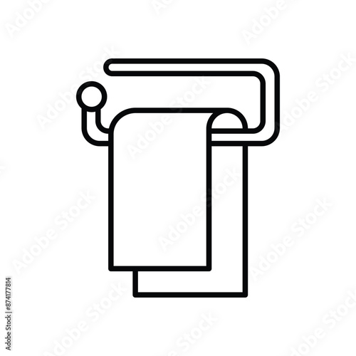Towel icon vector design templates simple and modern