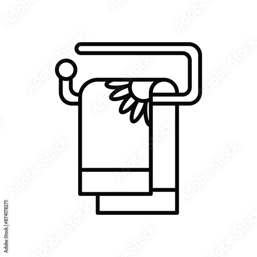 Towel icon vector design templates simple and modern