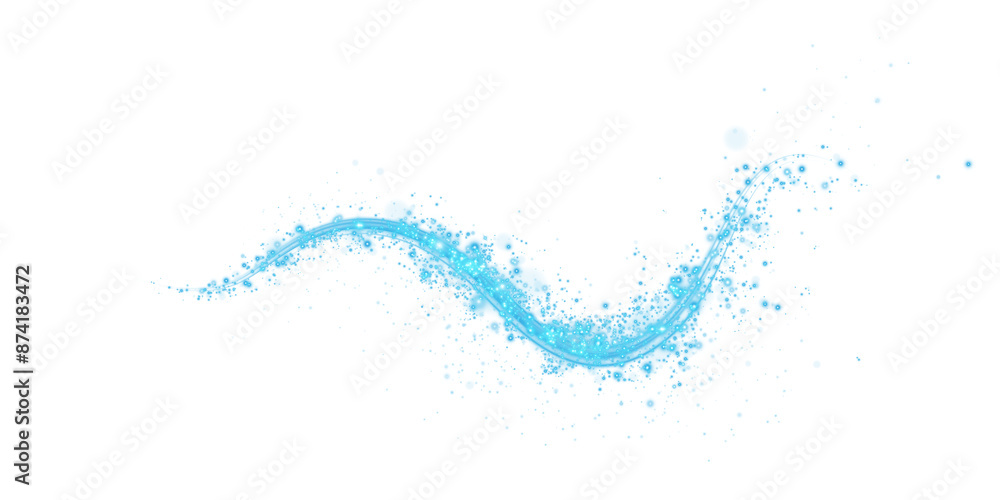 Sparks of dust and blue stars shine with special light. Trace of speed lines. Christmas light effect. Sparkling particles of magic dust. Abstract light lines of movement and speed. PNG. Sparks of dust and blue stars shine with special light. Trace of speed lines. Christmas light effect. Sparkling particles of magic dust. Abstract light lines of movement and speed. PNG.