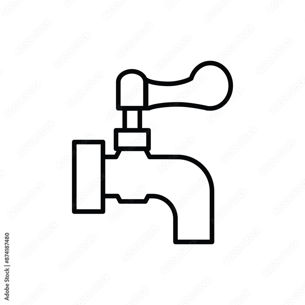 Faucet icon vector design templates simple and modern Faucet icon vector design templates simple and modern