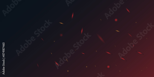 Fire spark overlay with smoke and flame background. Grill heat glow.