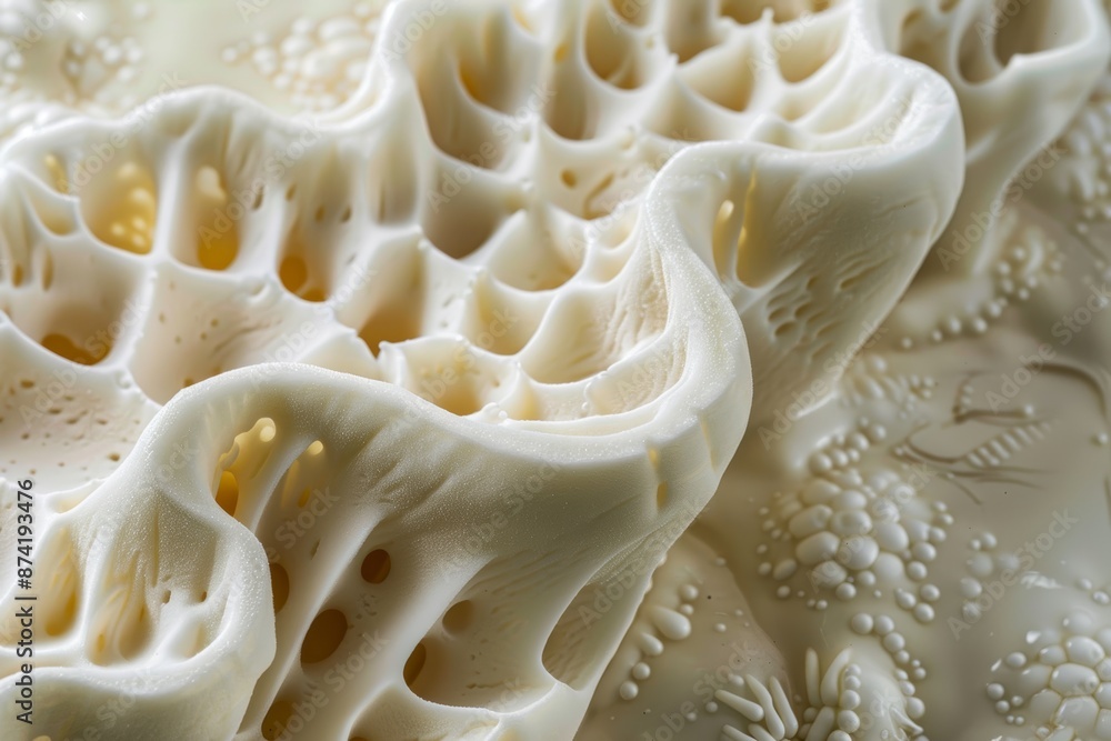 Abstract White and Beige Textured Surface with Irregular Patterns and Shapes Abstract White and Beige Textured Surface with Irregular Patterns and Shapes