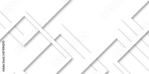 white and gray vector futuristic tech glow and shinning line simple modern abstract background. Modern lines pattern futuristic technology concept banner for cover, poster, presentation.