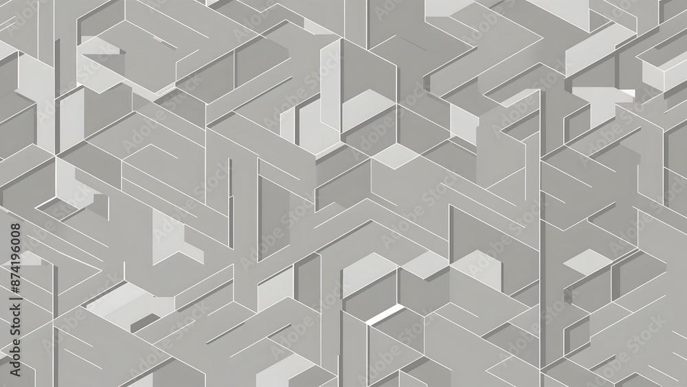 Modern Pattern Geometric, techie hexagonal-based texture. Ai generate Modern Pattern Geometric, techie hexagonal-based texture. Ai generate