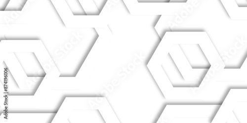 Modern geometrical dynamic and seamless abstract white background. Abstract background in white and gray shadows. Abstract geometric background Template for branding business technology concept design