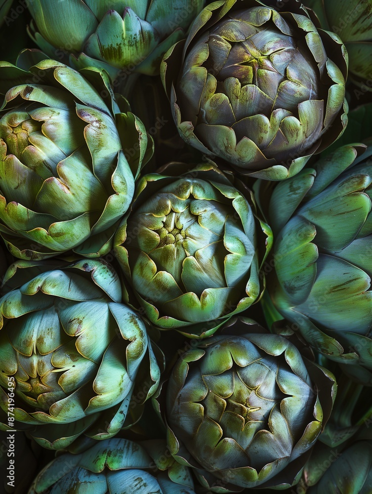 Fototapeta premium Photo of artichokes