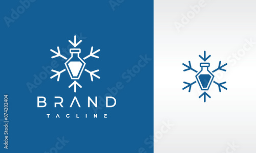 ice snow potion logo