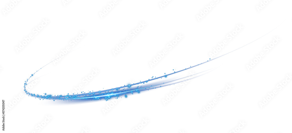 Sparks of dust and blue stars shine with special light. Trace of speed lines. Christmas light effect. Sparkling particles of magic dust. Abstract light lines of movement and speed. PNG. Sparks of dust and blue stars shine with special light. Trace of speed lines. Christmas light effect. Sparkling particles of magic dust. Abstract light lines of movement and speed. PNG.